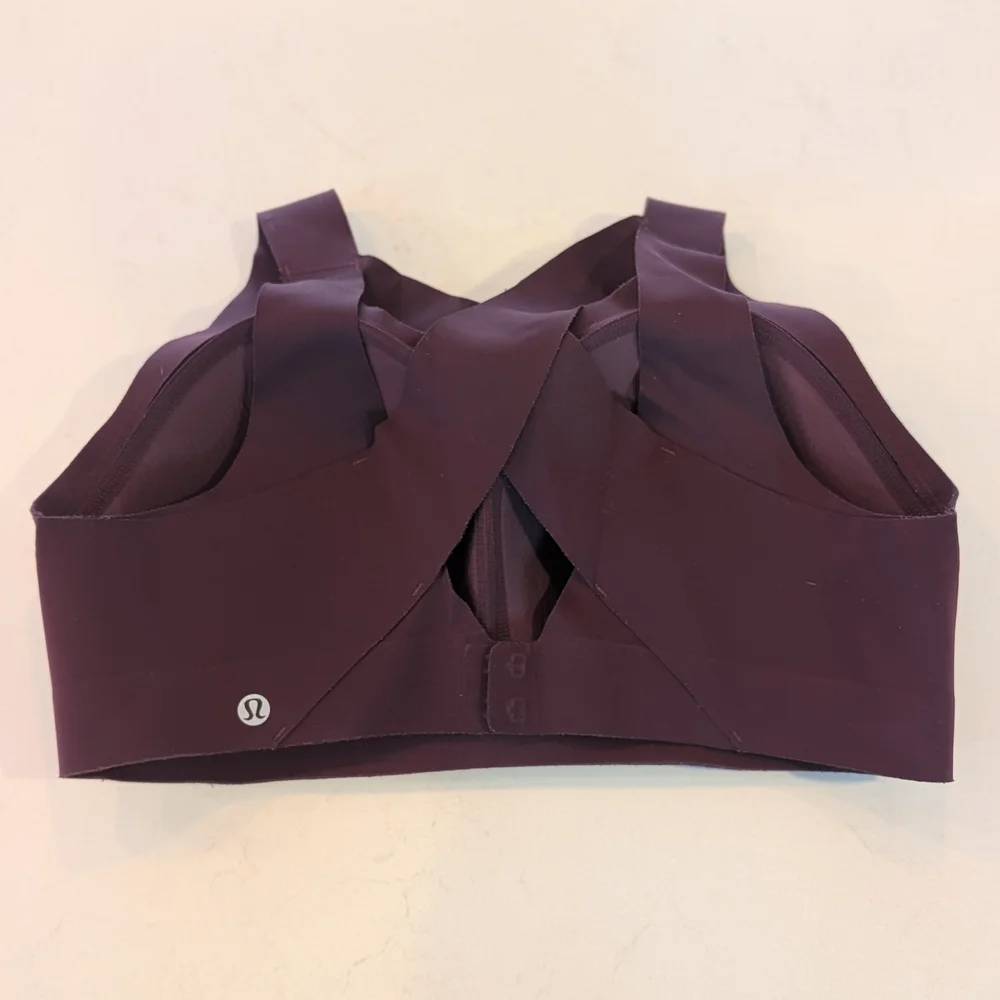 lululemon athletica Women's Plum Cross-Back Sports Bra - Picture 1 of 4